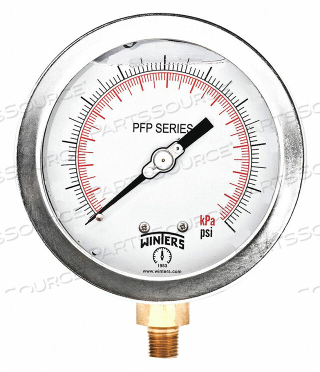 OEM#: PFP603WBWGAUGE 4 РАЗМЕР ЦИФЕРБЛАТА СОЕДИНЕНИЕ MNPT от Winters Instruments