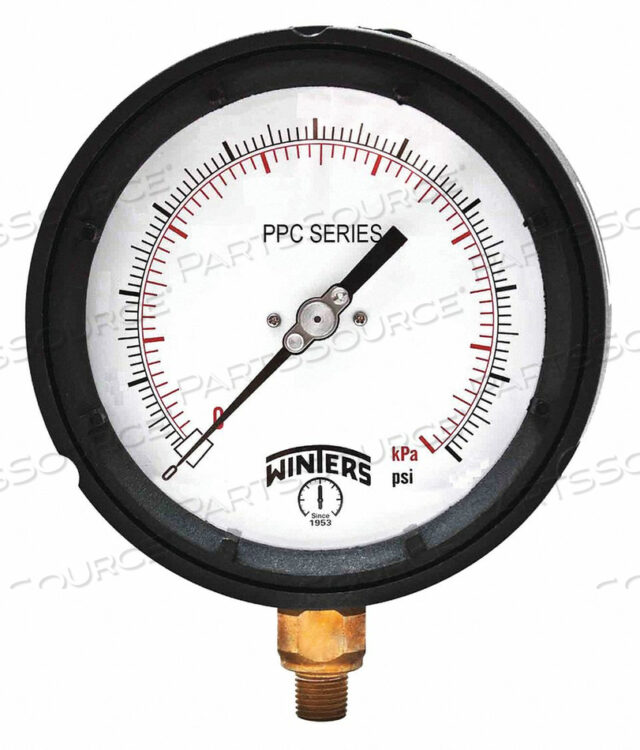 OEM#: PPC5081WBGGAUGE 4-1/2 РАЗМЕР ЦИФЕРБЛАТА СОЕДИНЕНИЕ MNPT от Winters Instruments