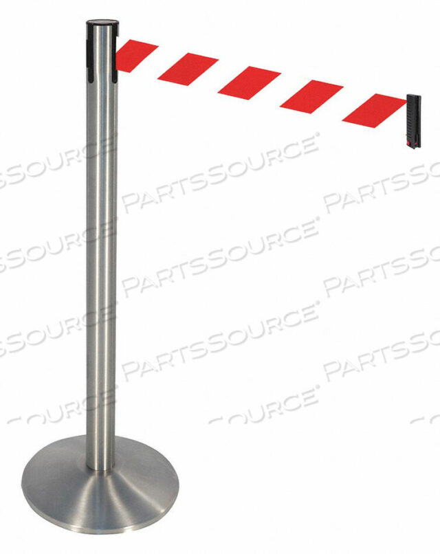 OEM#: 330SASS-RWDBARRIER POST GRAY RED/WHITE BELT SLOPE от VISIONTRON Corp.