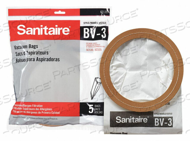 OEM#: 6213510VACUUM BAG FOR BACKPACK VACUUM PK5 by Sanitaire