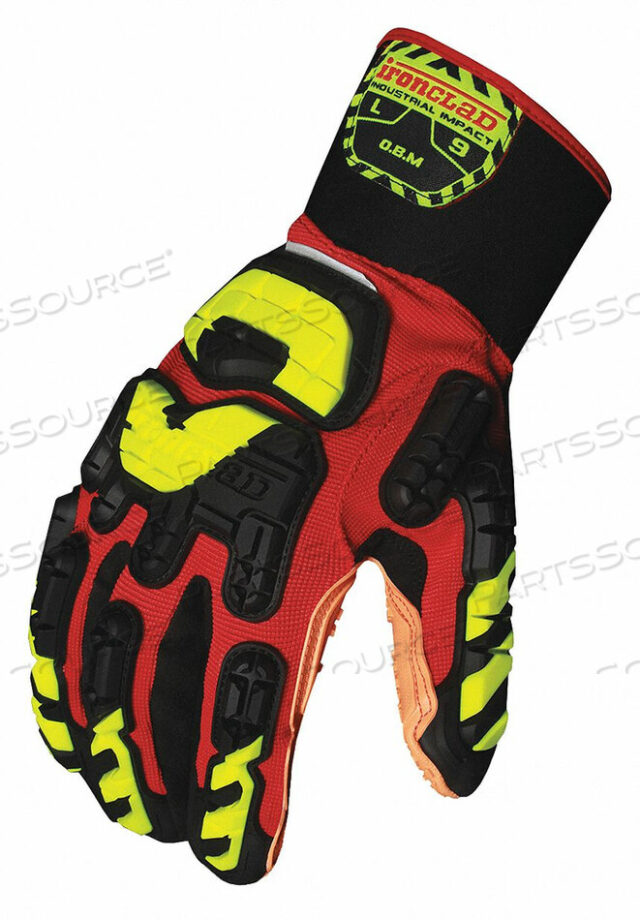 OEM#: VIB-OBM-03-MJ4898 АНТИВИБРАЦИОННЫЕ ПЕРЧАТКИ M RD/BLK/YELLOW PR от Ironclad