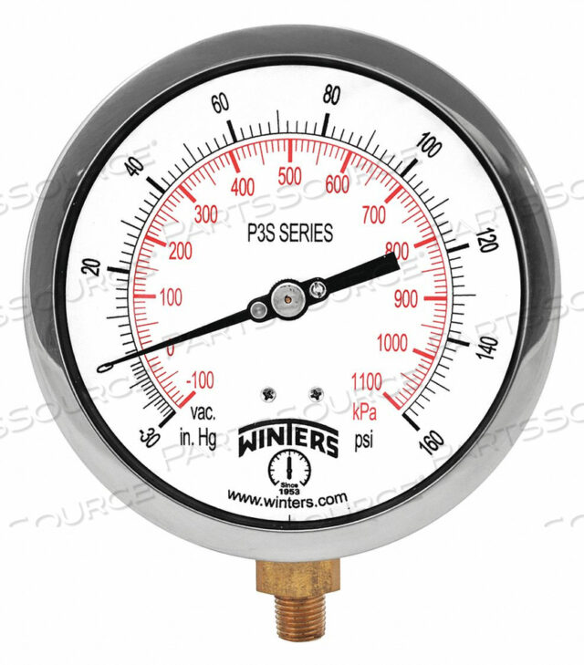 OEM#: P3S6005СОСТАВНОЙ ДАТЧИК 4-1/2 РАЗМЕР ЦИФЕРБЛАТА ЧЕРНЫЙ от Winters Instruments