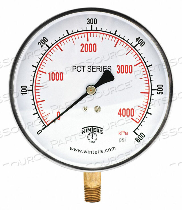 OEM#: PCT331МАНОМЕТР 4-1/2 РАЗМЕР ЦИФЕРБЛАТА СЕРЕБРИСТЫЙ от Winters Instruments