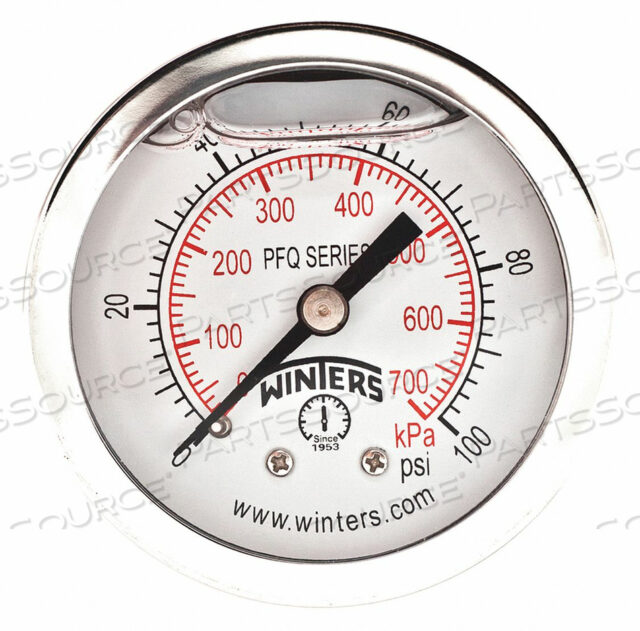 OEM#: PFQ2489-DRY-2FFМАНОМЕТР 2 РАЗМЕР ЦИФЕРБЛАТА СЕРЕБРИСТЫЙ от Winters Instruments