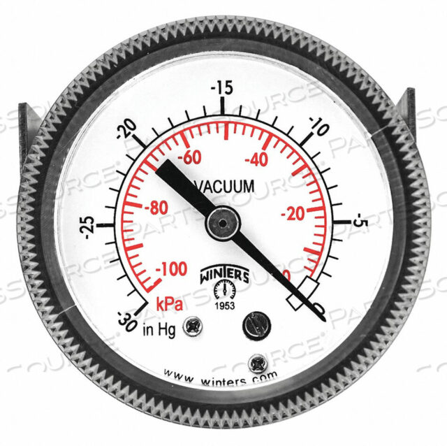 OEM#: P9U901424UCВАКУУМНЫЙ МАНОМЕТР 2 РАЗМЕР ЦИФЕРБЛАТА ЧЕРНЫЙ от Winters Instruments