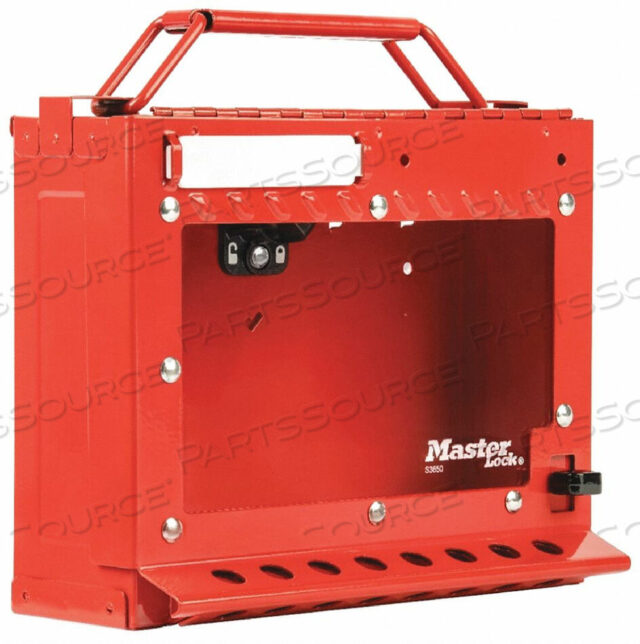 OEM#: S3650GROUP LOCK BOX, WALL MOUNTED, RED by Master Lock