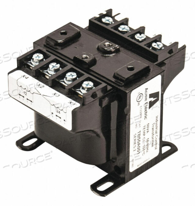 OEM#: TB75N005F4КОНТРОЛЬНЫЙ ТРАНСФОРМАТОР 100 ВА НОМИНАЛЬНАЯ МОЩНОСТЬ от Acme Electric