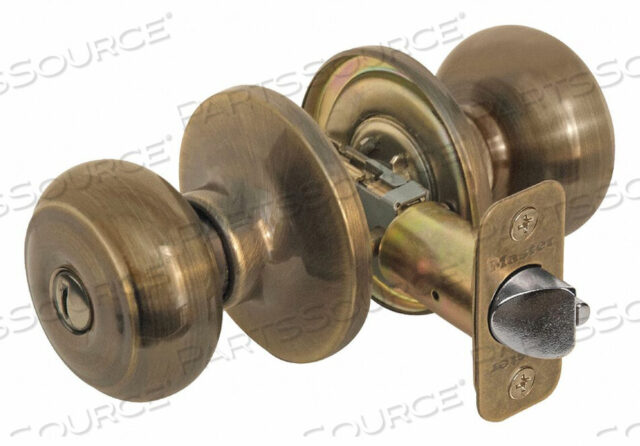 OEM#: RU0305BOXKNOB LOCKSET RUSK STYLE ANTIQUE BRASS от Master Lock