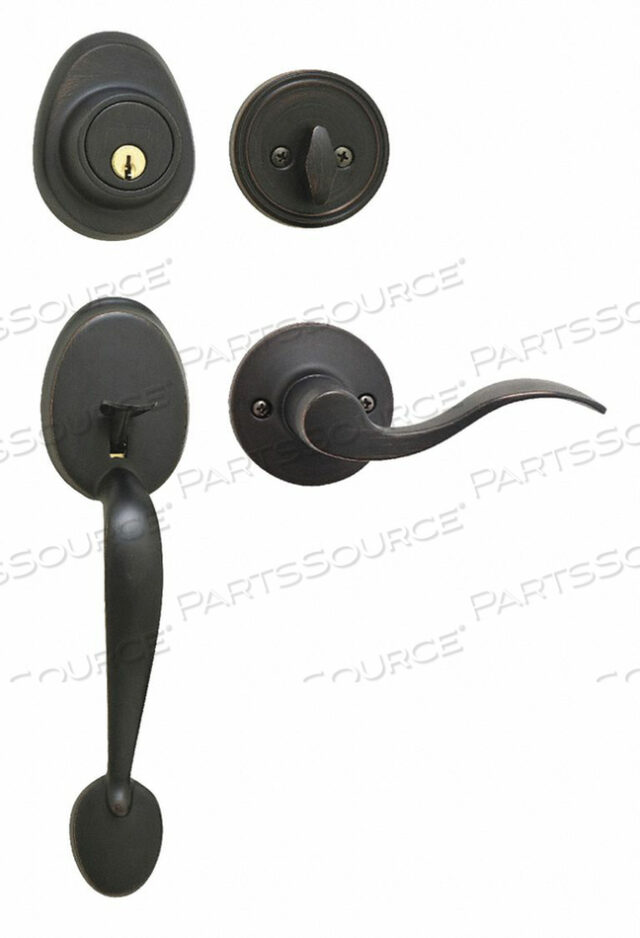 OEM#: HDLWLLH0612PKA4SLEVER LOCKSET СТАРЕНАЯ БРОНЗА ВОЛНА от Master Lock