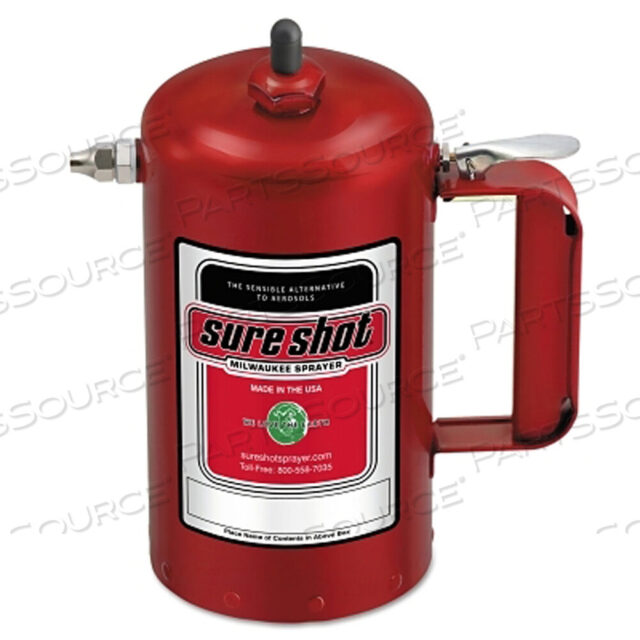 OEM#: 1000RSURE SHOT SPRAYER, 1 QT, STEEL, RED от Milwaukee Sprayer