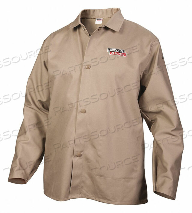 OEM#: KH840XXLКУРТКА СВАРЩИКА ЦВЕТА ХАКИ 2XL 33 ДЮЙМА L от Lincoln Electric