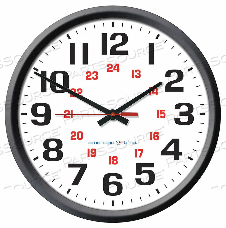 OEM#: E56BAQD324НАСТЕННЫЕ ЧАСЫ АНАЛОГОВЫЕ НА БАТАРЕЕ от American Time and Signal