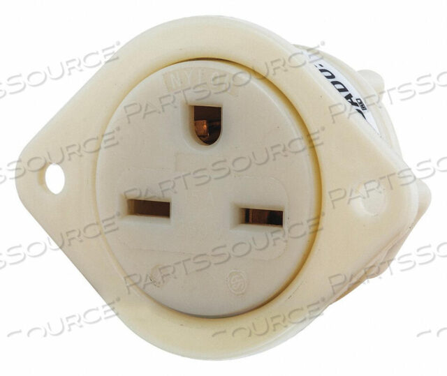 OEM#: 5679ФЛАНЦЕВАЯ РОЗЕТКА WHT 15A NYLON 1.5 HP от Hubbell Power Systems