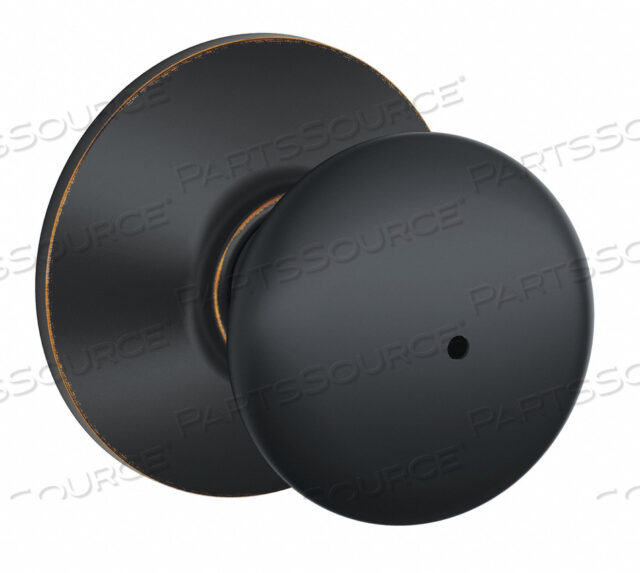 OEM#: F40 PLY 716X625KNOB LOCKSET СТАРЕНАЯ БРОНЗА / ЯРКИЙ ХРОМ от Schlage Lock