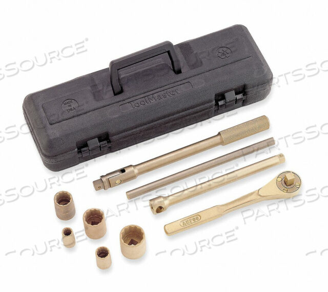 OEM#: W-290 НАБОР ТОРЦЕВЫХ КЛЮЧЕЙ SAE 1/2 ДЮЙМА DR 9 ШТ. от Ampco Safety Tools