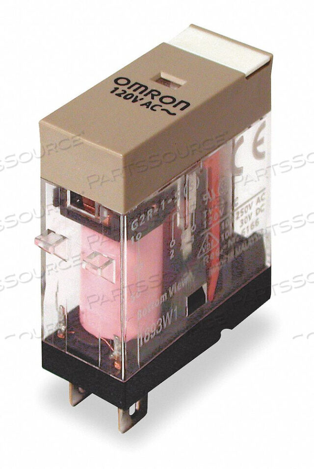 OEM#: G2R-1-S-AC24(S)SPDT 10A 24VAC розетка MNT RLY от Omron