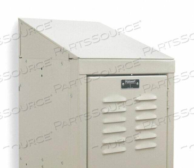OEM#: KISTT1215PTSTEEL LOCKER ACCESSORY - INDIVIDUAL SLOPE TOP 12W X 15D X 5H - TAN от Hallowell
