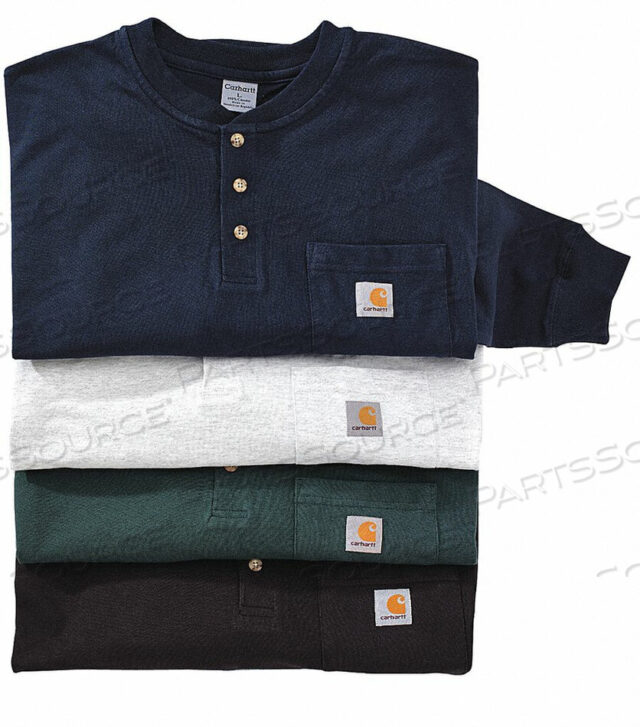 OEM#: K128-NVY SML REGLNG SLV HENLEY NVY 100 PER. CTN JERSEY S от Carhartt
