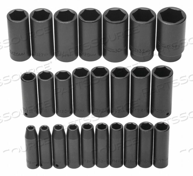 OEM#: J74216 НАБОР ГОЛОВОК IMPACT 1/2 ДЮЙМА DR 25 ШТ. от Proto