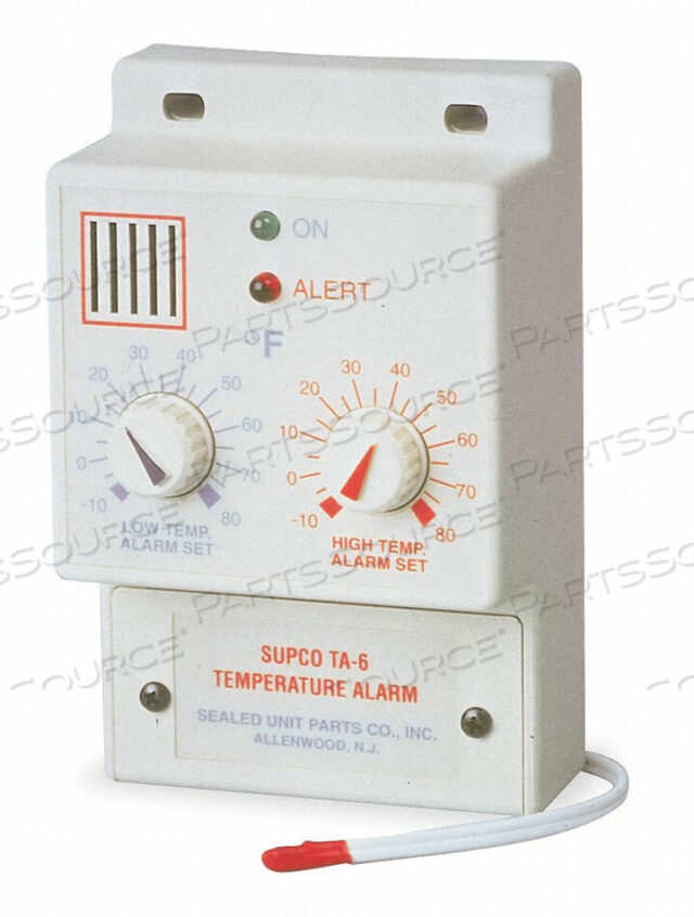 OEM#: TA-6ТЕМПЕРАТУРНЫЙ СИГНАЛИЗАТОР -10 ДО 80F 120 В переменного тока от Supco