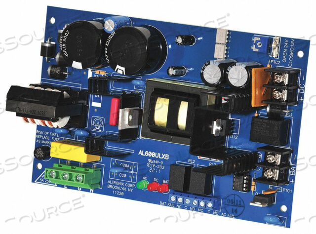 OEM#: AL600ULXBБЛОК ПИТАНИЯ 12 В ПОСТОЯННОГО ТОКА ИЛИ 24 В ПОСТОЯННОГО ТОКА @ 6A от Altronix Corporation
