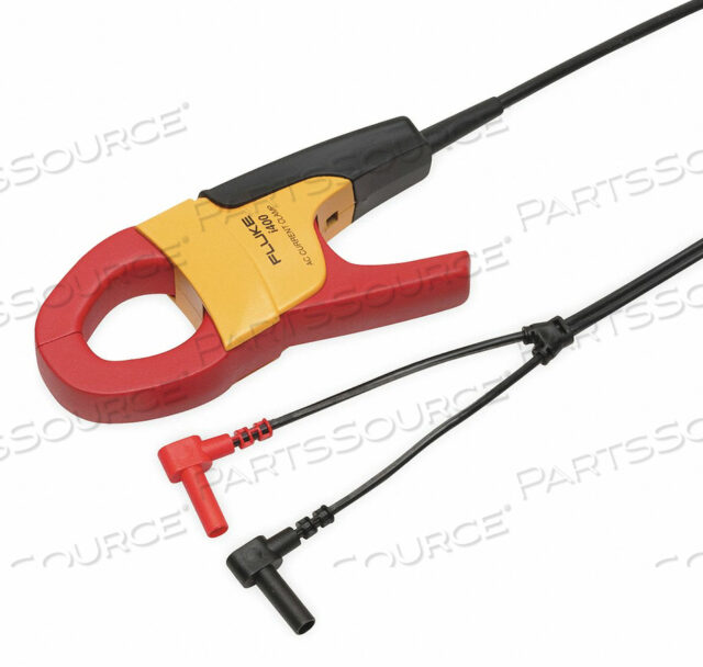 OEM#: I400ТОКОВЫЕ КЛЕММЫ, 1A - 400A AC, (1)750, ВЫХОДНЫЕ ШТЕКЕРЫ BANANA С ЗАЩИТНЫМ КОРПУСОМ, 1,50 M, 1,25 ДЮЙМА, 1MA/A от Fluke Networks