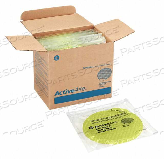 OEM#: 48265ACTIVEAIRE CITRUS LOW SPLASH ДЕЗОДОРИРУЮЩИЙ СЕТКА ДЛЯ ПИССУАРА, 12 СЕТОК В КОРОБКЕ от Georgia-Pacific