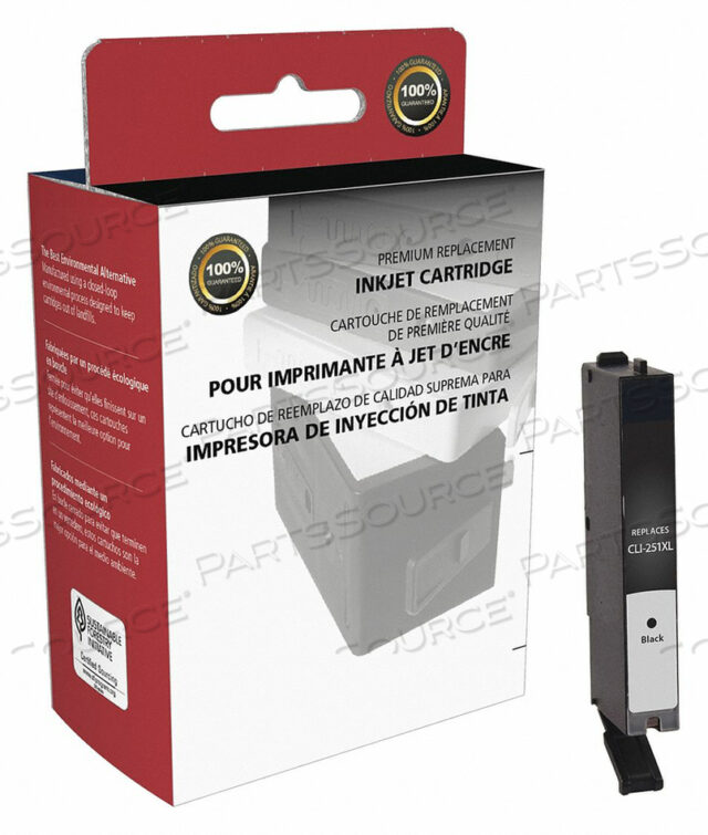 OEM#: CIG-6448B001INK CARTRIDGE BLACK ВОССТАНОВЛЕННЫЙ Clover