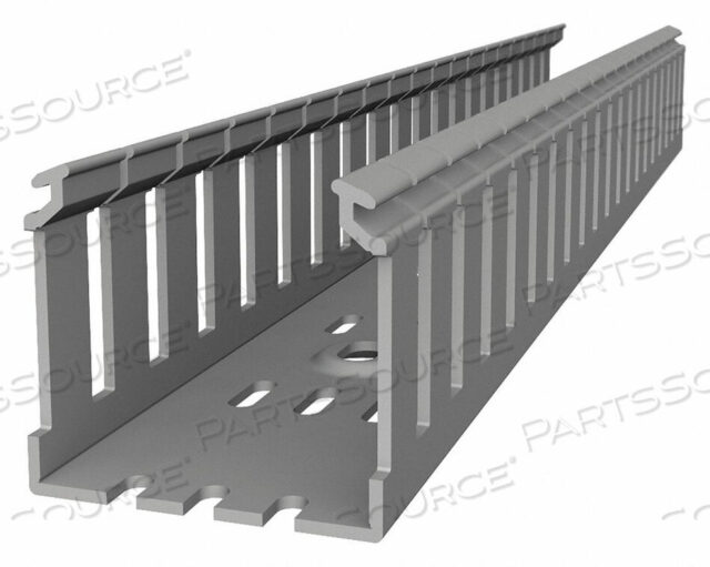 OEM#: TYD2X4WPG6КАНАЛ ДЛЯ ЭЛЕКТРОПРОВОДКИ С ШИРОКИМИ ПРОРЕЗЯМИ, НАСТЕННЫЙ, СЕРЫЙ, 6 ФУТОВ, Д, от Thomas & Betts