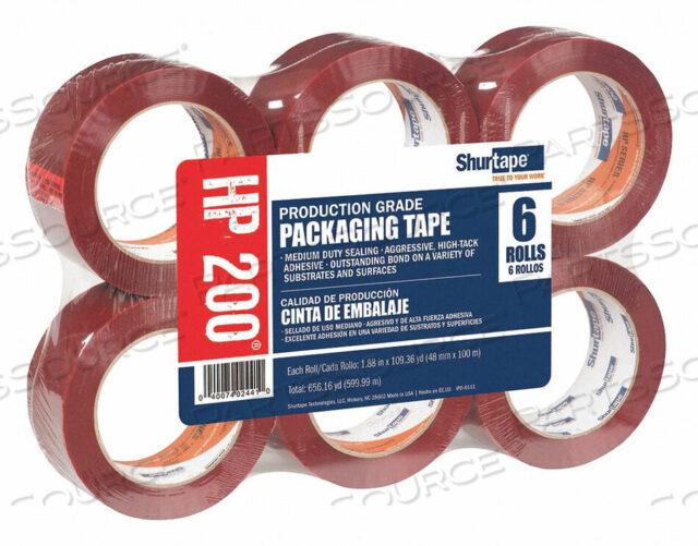 OEM#: HP 200 УПАКОВОЧНАЯ ЛЕНТА 48MM W 100M L PK6 от Shurtape