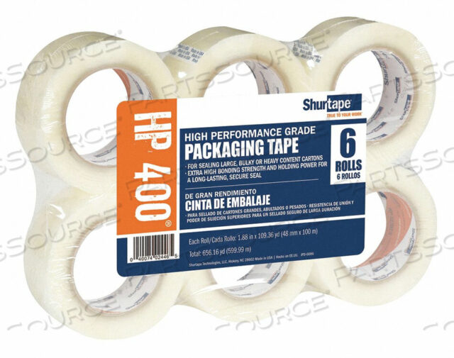 OEM#: HP 400 УПАКОВОЧНАЯ ЛЕНТА 48MM W 100M L PK6 от Shurtape