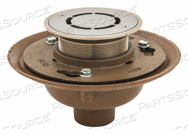 OEM#: WHFD-5RD-2NHFLOOR DRAIN ROUND SILVER/SATIN 6-1/4 H от BestCare LLC