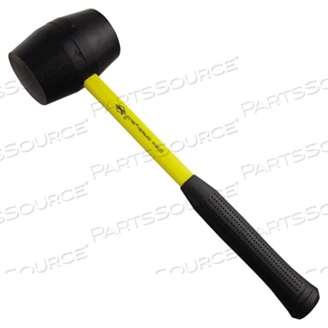 OEM#: 13120РЕЗИНОВЫЙ МОЛОТОК, 2 ФУНТА, 16-1/2 ДЮЙМА, РУЧКА ИЗ СТЕКЛОВОЛОКНА от Nupla
