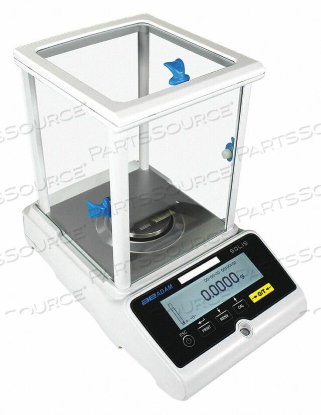 OEM#: SAB124EКОМПАКТНЫЕ НАСТОЛЬНЫЕ ЦИФРОВЫЕ ВЕСЫ 120G CAP. от Adam Equipment