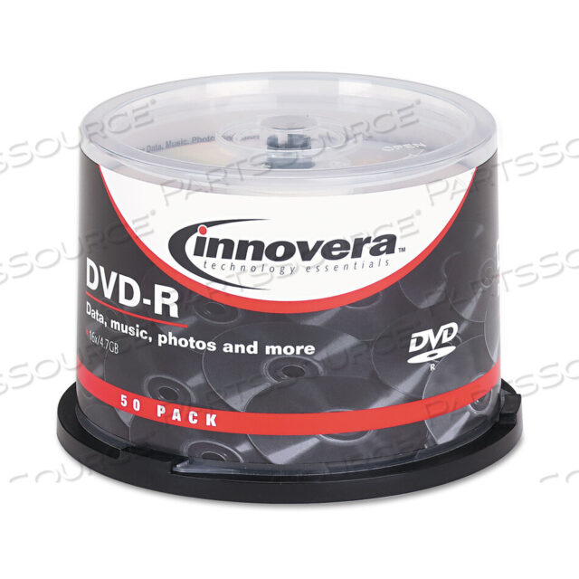 OEM#: IVR46850DVD+R 4.7GB PK50 by Innovera