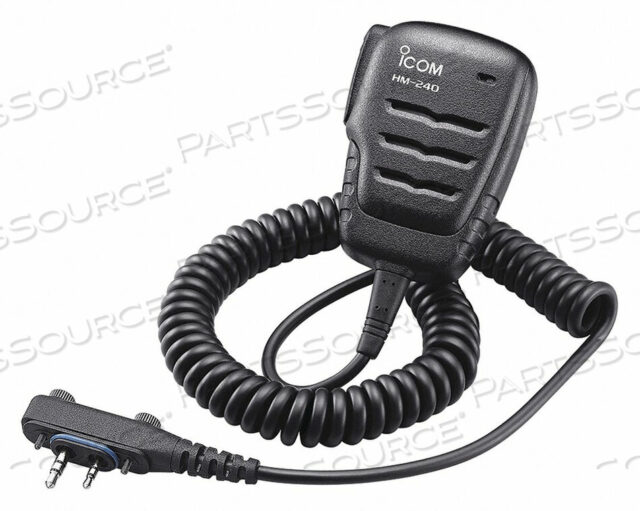 OEM#: HM240SPEAKER MICROPHONE ABS PLASTIC 8-3/4 L от Icom
