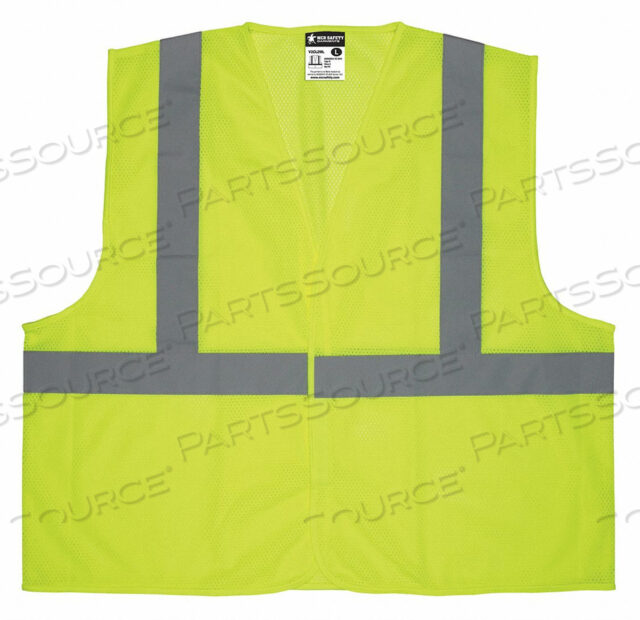 OEM#: V2CL2MLLHIGH VISIBILITY VEST L SIZE UNISEX by MCR Safety