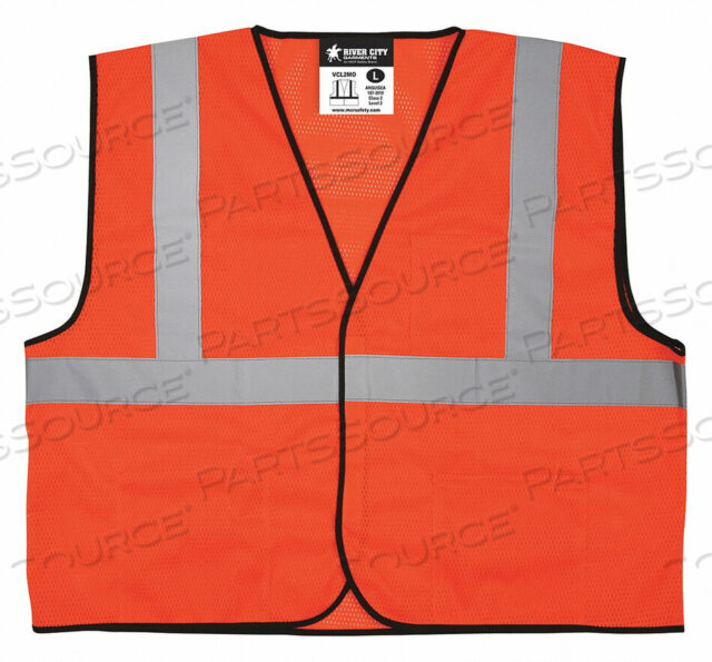 OEM#: VCL2MOX3HIGH VISIBILITY VEST 3XL SIZE UNISEX by MCR Safety