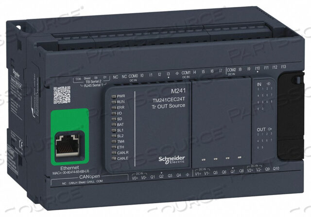 OEM#: TM241CEC24TLOGIC CONTROLLER 24VDC TRANSISTOR OUTPUT by APC / American Power Conversion