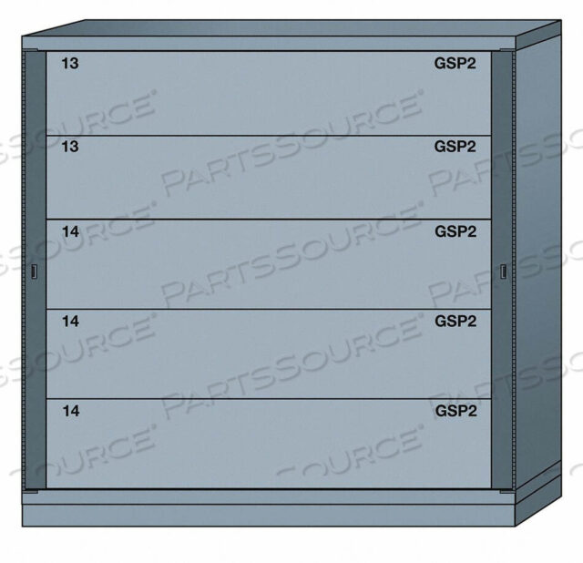 OEM#: DDN6860300WPNIШАССИ LOCKER 59-1/4 ОБЩАЯ ВЫСОТА СЕРЫЙ от Lyon