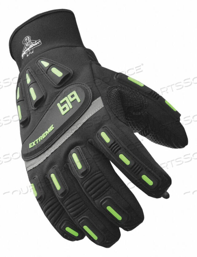 OEM#: K679RBLKMEDEXTREME FREEZER GLOVE С НАКОНЕЧНИКОМ KEY-RITE от RefrigiWear