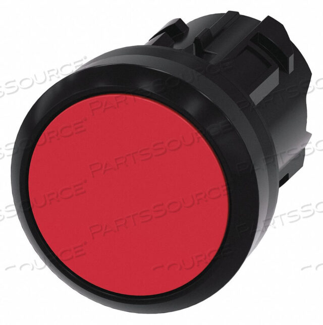 OEM#: 3SU1000-0AB20-0AA0КНОПКА, БЕЗ ПОДСВЕТКИ, КРУГЛАЯ, ПЛОСКАЯ КОЛПАЧОК, КРАСНАЯ от Siemens