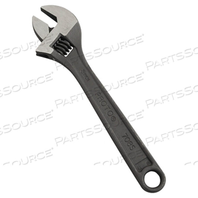 OEM#: 708SBPROTOBLACK РАЗВОДНОЙ ГАЕЧНЫЙ КЛЮЧ, 8 ДЮЙМОВ, ОТВЕРСТИЕ 1-1/8 ДЮЙМА, ЧЕРНЫЙ ОКИСЛИТЕЛЬ от Proto