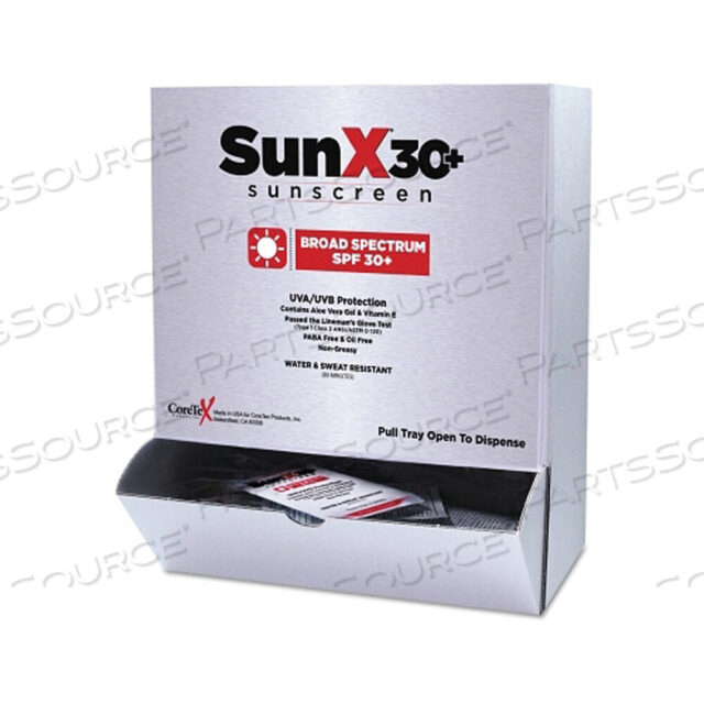 OEM#: 18350SUNX30 УПАКОВКА СОЛНЦЕЗАЩИТНОГО ЛОСЬОНА, 50 ШТ. В КОРОБКЕ, только для First Aid