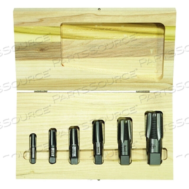 OEM#: 1921ZR НАБОР МЕТЧИКОВ ДЛЯ КОНИЧЕСКИХ ТРУБ ИЗ УГЛЕРОДИСТОЙ СТАЛИ, 6 ШТ. от IRWIN Tools