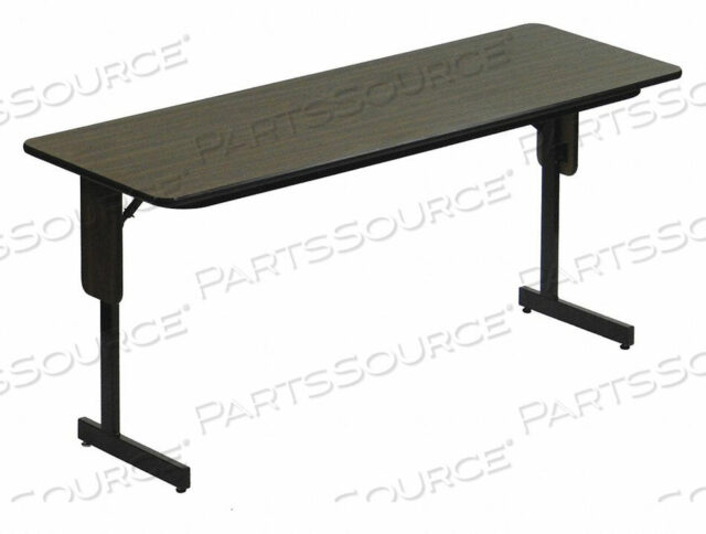 OEM#: SP2460PX-01FOLDING SEMINAR TABLE - 24 X 60 - WALNUT by Correll