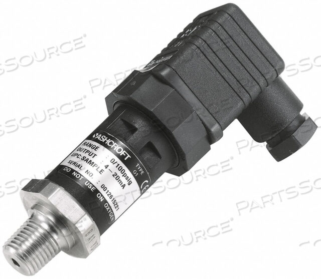 OEM#: G17M0242DOVAC/30#D3845 ДАТЧИК ДАВЛЕНИЯ 30 ДЮЙМОВ РТ.СТ. ВАКУУМ. ДО 30PSI от Ashcroft Inc.