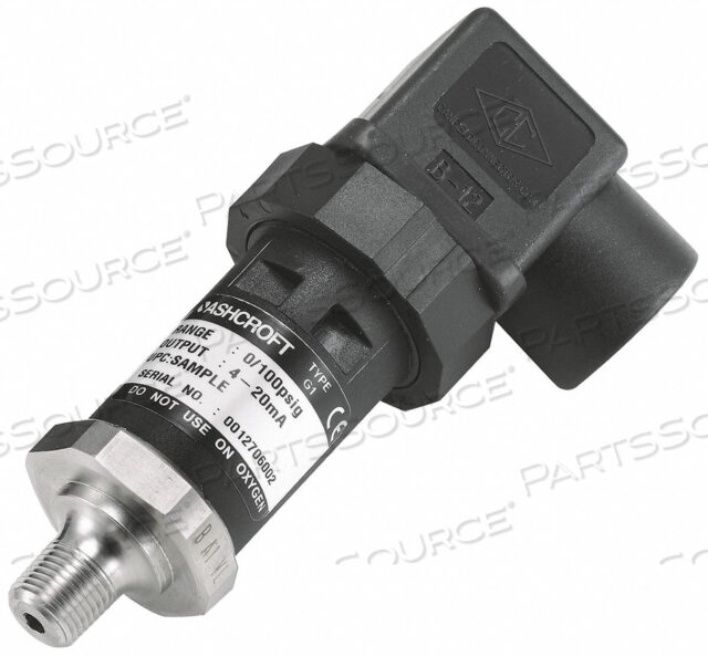 OEM#: G17M0142CD60#D3852 ПРЕОБРАЗОВАТЕЛЬ ДАВЛЕНИЯ ДИАПАЗОН ОТ 0 ДО 60 PSI от Ashcroft Inc.