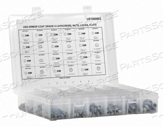 OEM#: UST900003ШЕСТИГРАННЫЙ ВИНТ ASST 400 PC 24 SZS от Armor Coat