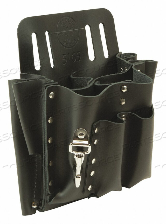 OEM#: 5165КОШКА ДЛЯ ИНСТРУМЕНТОВ, КОЖАНАЯ, 10 КАРМАНОВ, КРЕПЛЕНИЕ ДЛЯ НОЖА от Klein Tools